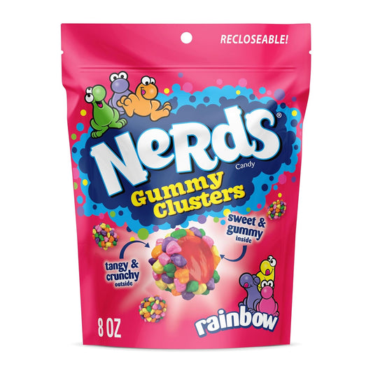NERDS Gummy Clusters, Candy, Rainbow