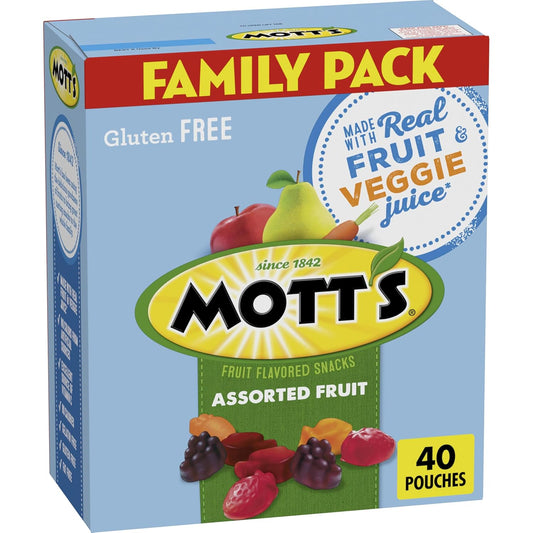 Mott's Fruit Flavored Snacks, Assorted Fruit